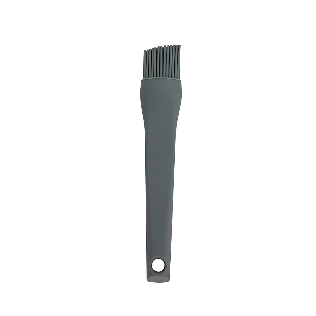 Clear & Grey Silicone Basting Brush - The Peppermill