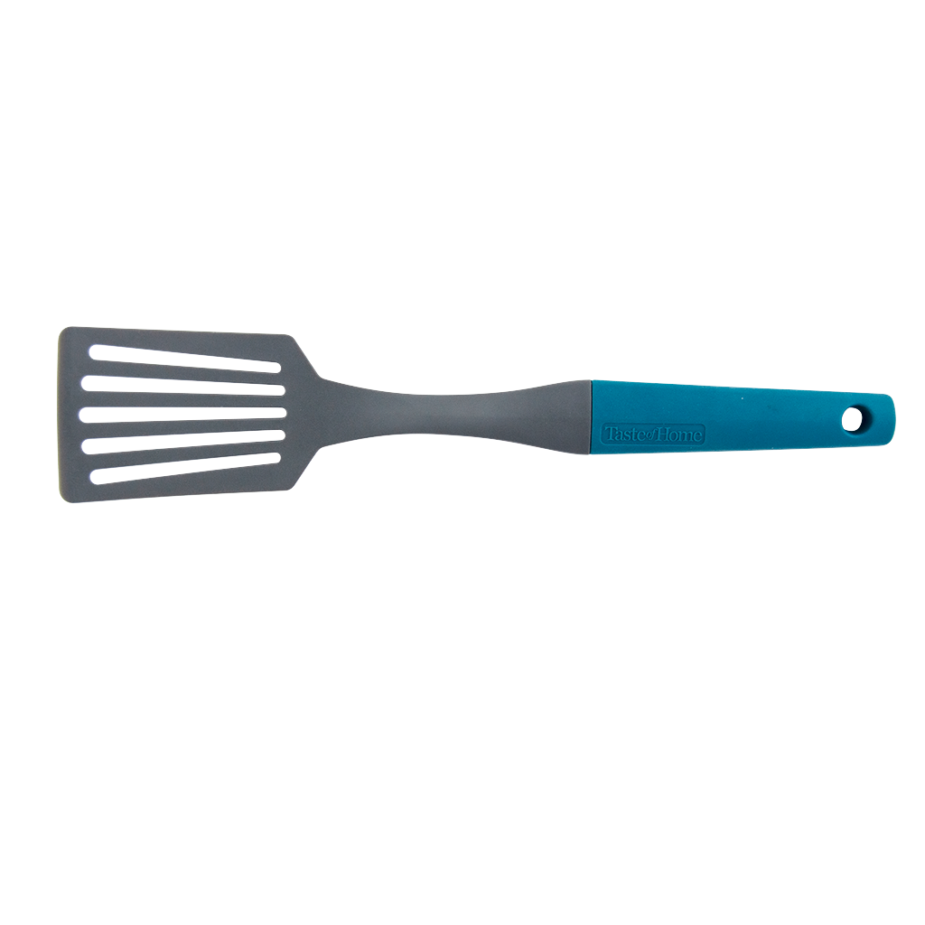 TG552A Nylon Slotted Turner in Sea Green and Charcoal Gray by Taste of Home