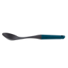 Taste of Home Nylon Spoon featuring Ash Gray head, Sea Green Handle on white background, angled view