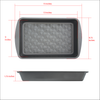 3070 10 Piece NonStick Metal Bakeware Set by Taste of Home