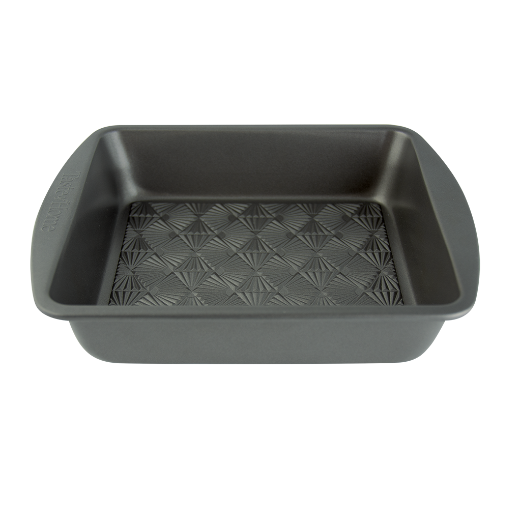 TN138G 8 Inch NonStick Metal Square Baking Pan by Taste of Home RangeKleen