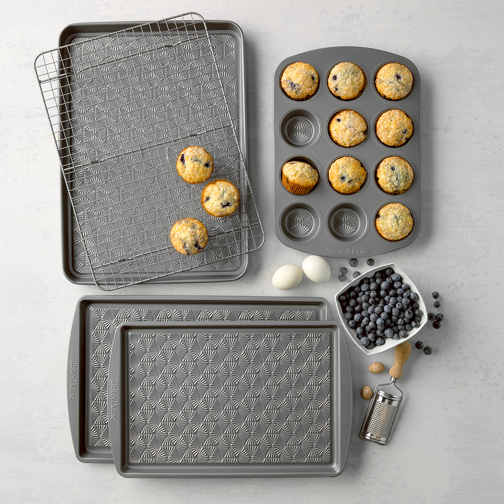 Aluminum Baking Sheet with Stainless Steel Cooling Rack Set | KPKitchen