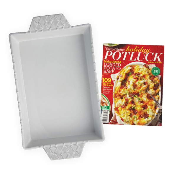 3149 Taste of Home® Baking Dish with BONUS