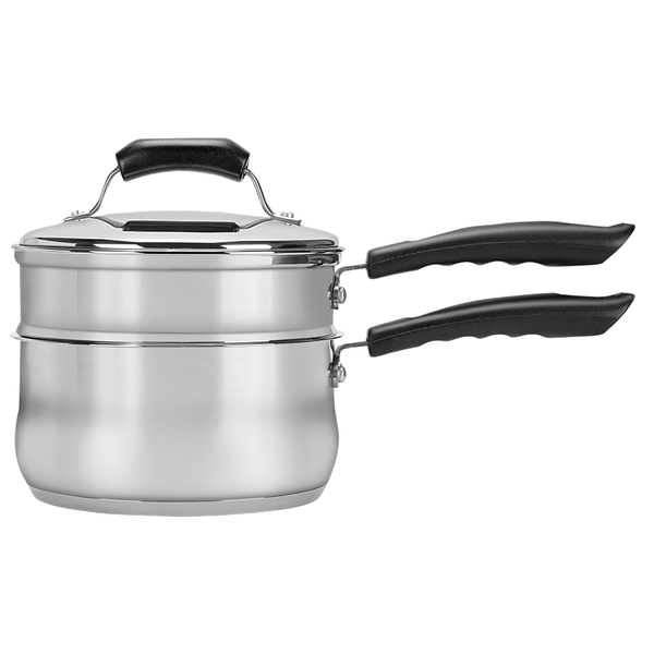 CW2006 Basics 2 Quart Covered Double Boiler by Range Kleen